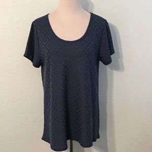 LuLaRoe Short Sleeve Top Size L